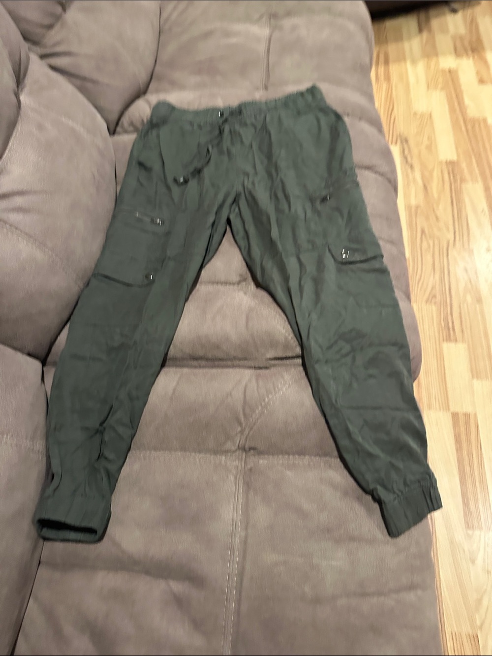 Banana Republic Factory Olive Green Cargo Jogger Pants